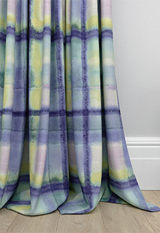Bluebellgray Tartan, Heather - Made to Measure Curtains